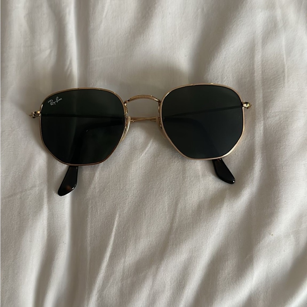 Rayban Sunglasses - hexagonal flat lense